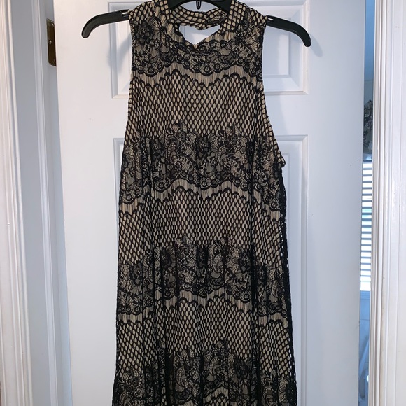 Xhilaration black lace dress 🌹 xl - Picture 2 of 7